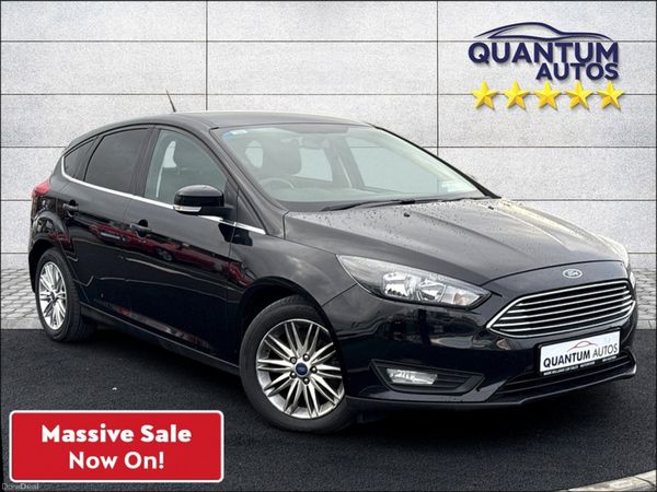 Ford Focus Hatchback, Diesel, 2017, Black