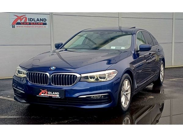 BMW 5-Series Saloon, Diesel, 2019, Blue