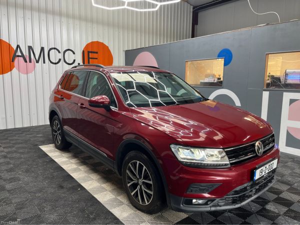 Volkswagen Tiguan SUV, Diesel, 2019, Red