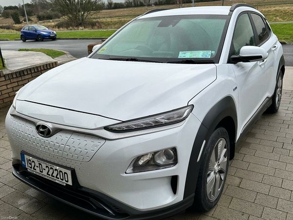 Hyundai KONA MPV, Electric, 2019, White