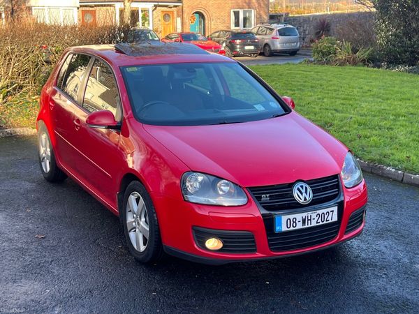 Volkswagen Golf Hatchback, Diesel, 2008, Red