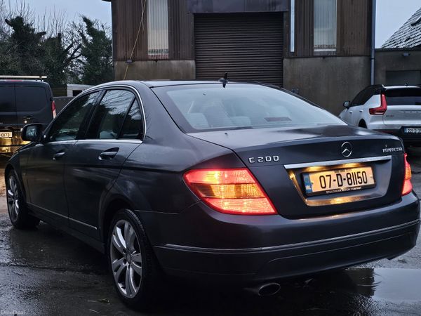 Mercedes-Benz C-Class Saloon, Petrol, 2007, Grey