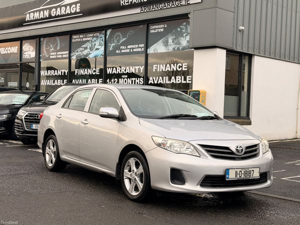 Toyota Corolla Saloon, Petrol, 2011, Silver