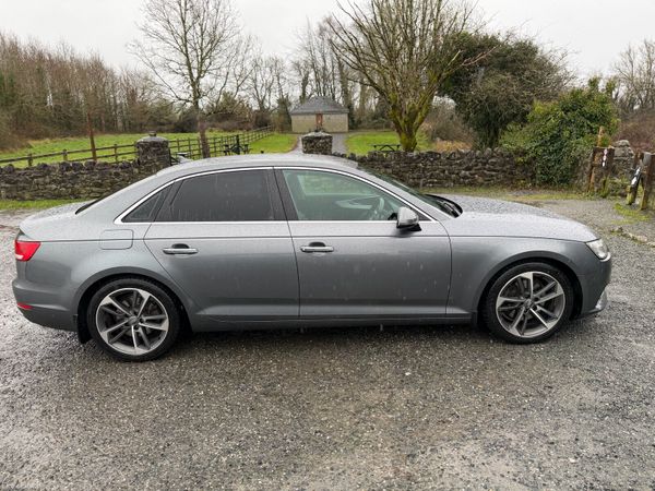 Audi A4 Saloon, Diesel, 2018, Grey