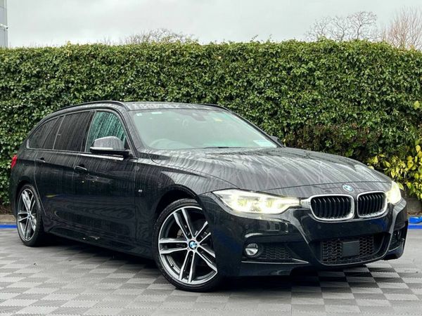 BMW 3-Series Estate, Diesel, 2018, Black