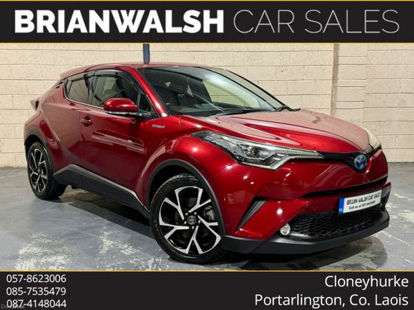 Toyota C-HR SUV, Petrol Hybrid, 2017, Red