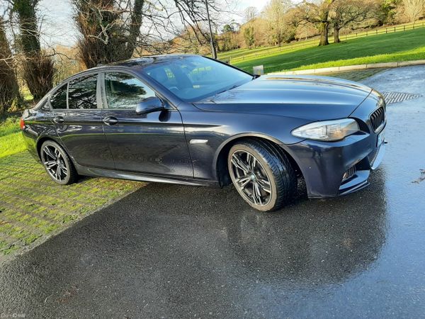 BMW 5-Series Saloon, Diesel, 2012, Black