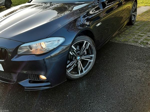 BMW 5-Series Saloon, Diesel, 2012, Black