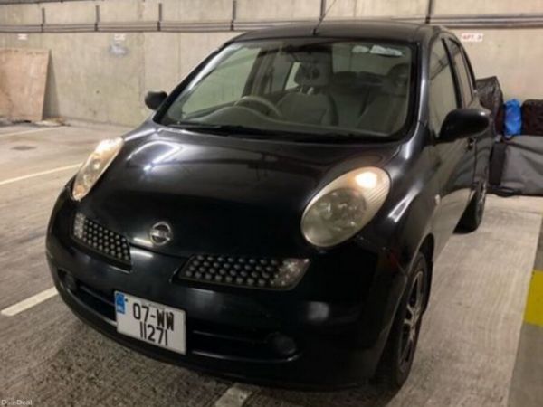 Nissan March Hatchback, Petrol, 2007, Black