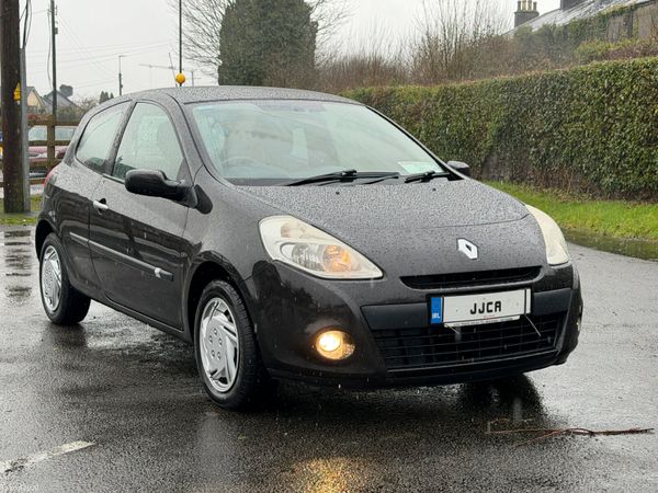 Renault Clio Hatchback, Ethanol Petrol, 2010, Black