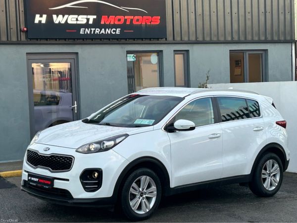 Kia Sportage MPV, Diesel, 2017, White