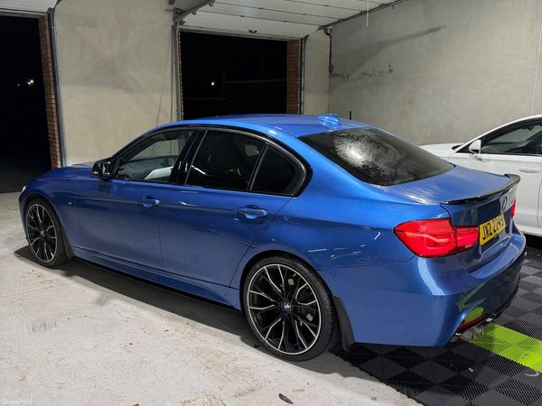 BMW 3-Series Saloon, Diesel, 2016, Blue