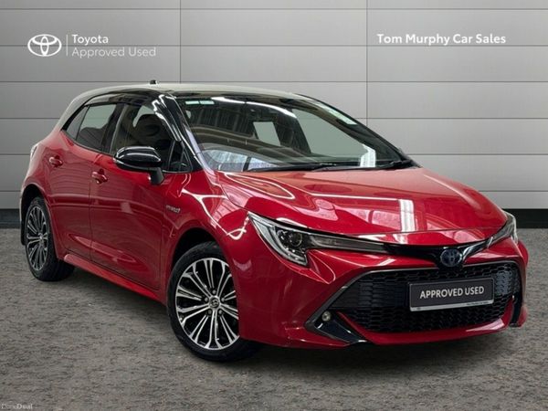Toyota Corolla Hatchback, Petrol Hybrid, 2020, Red