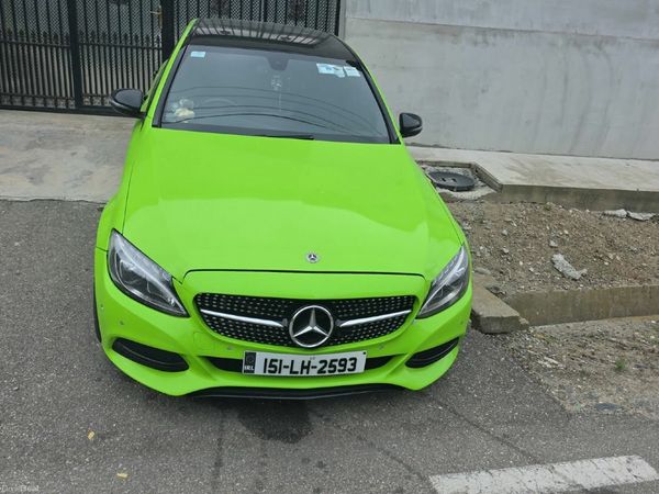 Mercedes-Benz C-Class Saloon, Diesel, 2015, Green