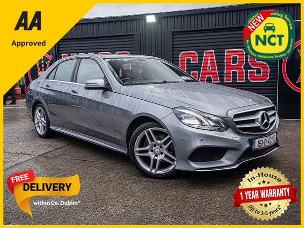 Mercedes-Benz E-Class Saloon, Diesel, 2015, Silver