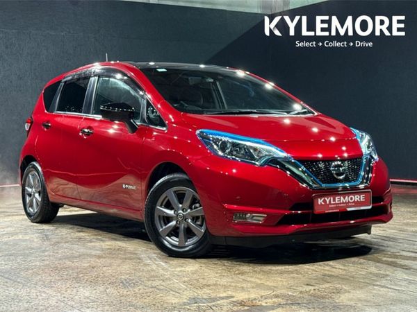 Nissan Note Hatchback, Petrol Hybrid, 2020, Red