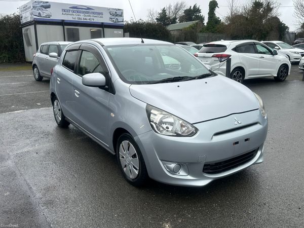Mitsubishi Mirage Hatchback, Petrol, 2014, Silver