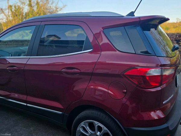 Ford EcoSport SUV, Diesel, 2019, Red