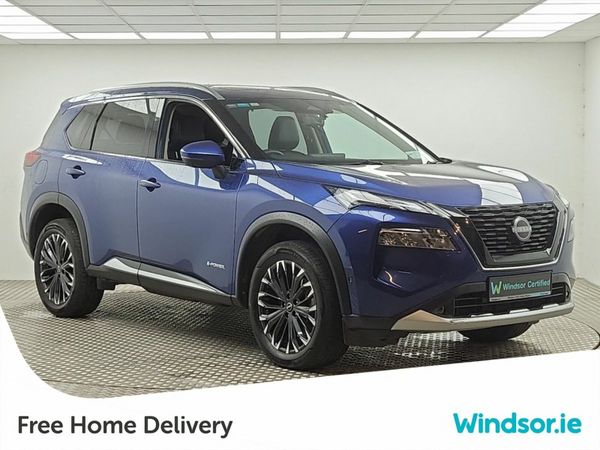 Nissan X-Trail SUV, Petrol Hybrid, 2025, Blue