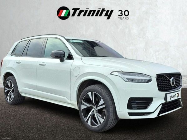 Volvo XC90 SUV, Petrol Plug-in Hybrid, 2022, White