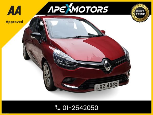Renault Clio Hatchback, Petrol, 2018, Red