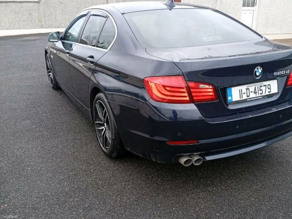 BMW 5-Series Saloon, Diesel, 2011, Blue
