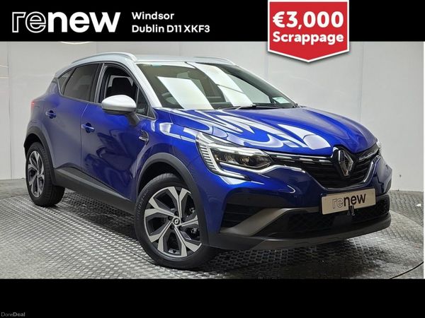 Renault Captur Hatchback, Petrol, 2024, Blue