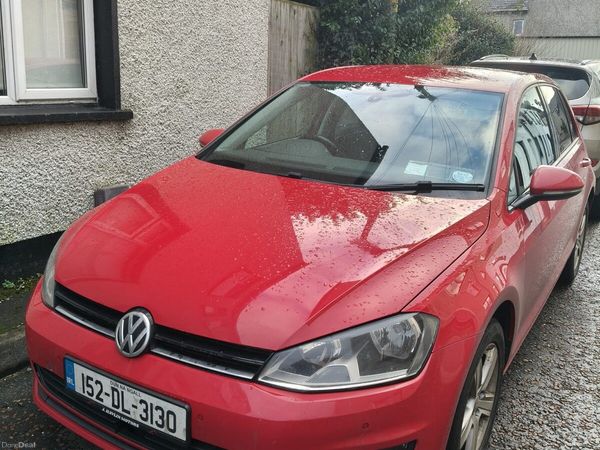 Volkswagen Golf Hatchback, Diesel, 2015, Red