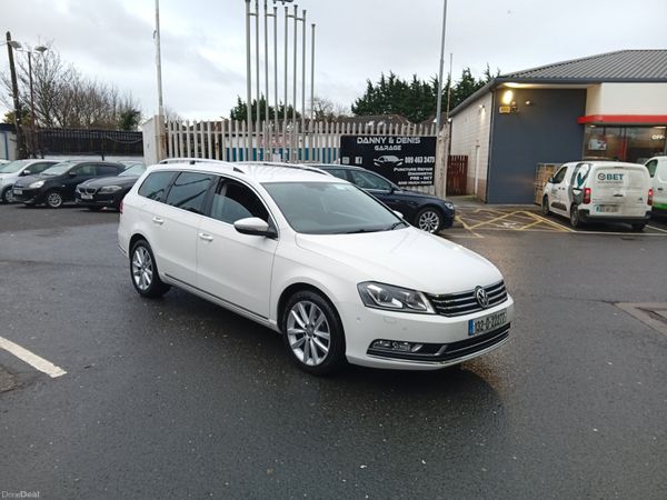 Volkswagen Passat Estate, Petrol, 2013, White