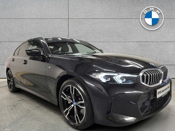 BMW 3-Series Saloon, Petrol Plug-in Hybrid, 2024, Black
