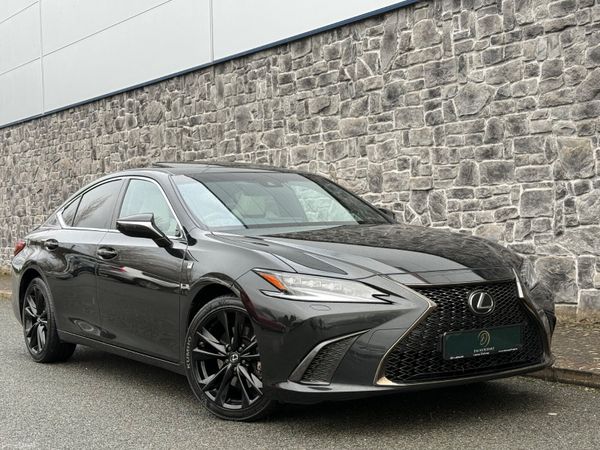 Lexus ES Saloon, Petrol Hybrid, 2024, Black