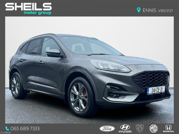 Ford Kuga SUV, Petrol Plug-in Hybrid, 2024, Grey