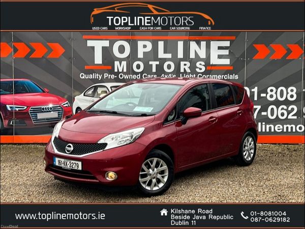 Nissan Note MPV, Petrol, 2016, Red