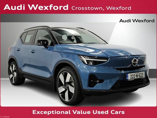 Volvo XC40 SUV, Electric, 2022, Blue