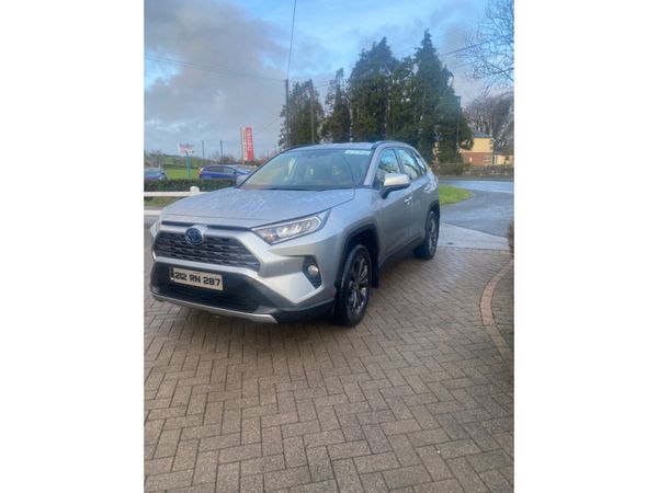 Toyota RAV4 Estate, Petrol Hybrid, 2021, Grey