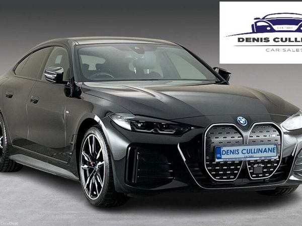 BMW i4 Saloon, Electric, 2022, Black