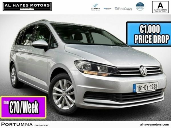Volkswagen Touran MPV, Diesel, 2016, Silver