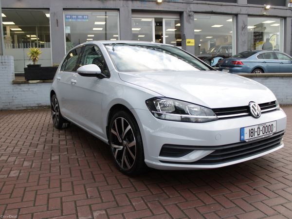 Volkswagen Golf Hatchback, Petrol, 2018, White