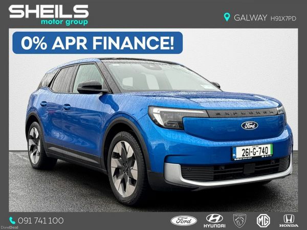 Ford Explorer MPV, Electric, 2026, Blue