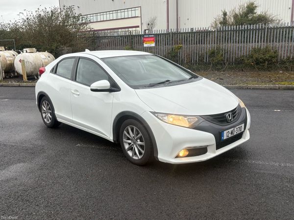 Honda Civic Hatchback, Petrol, 2012, White