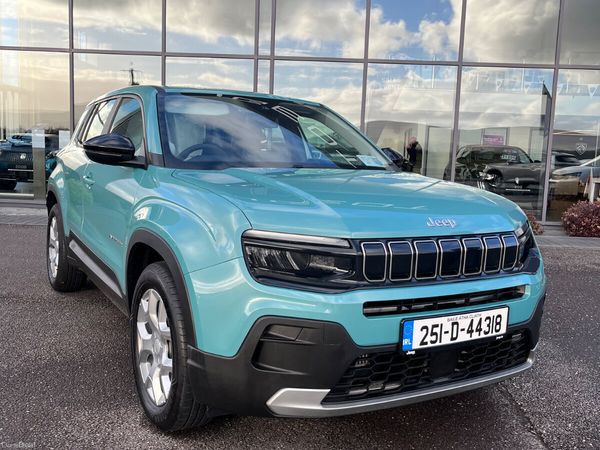 Jeep Avenger SUV, Petrol, 2025, Blue