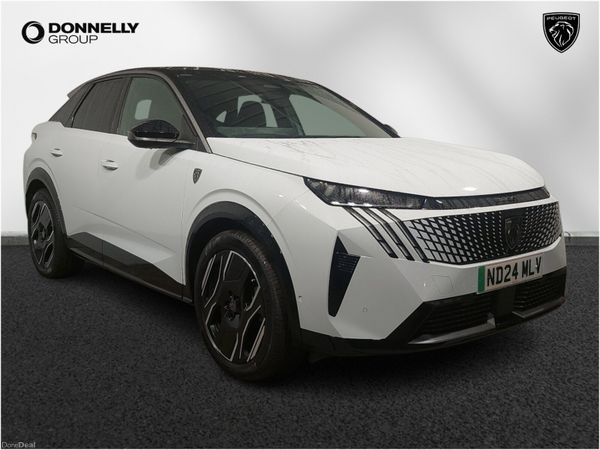 Peugeot 3008 Estate, Electric, 2024, White