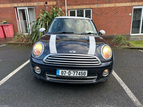Mini Cooper Hatchback, Diesel, 2007, Black