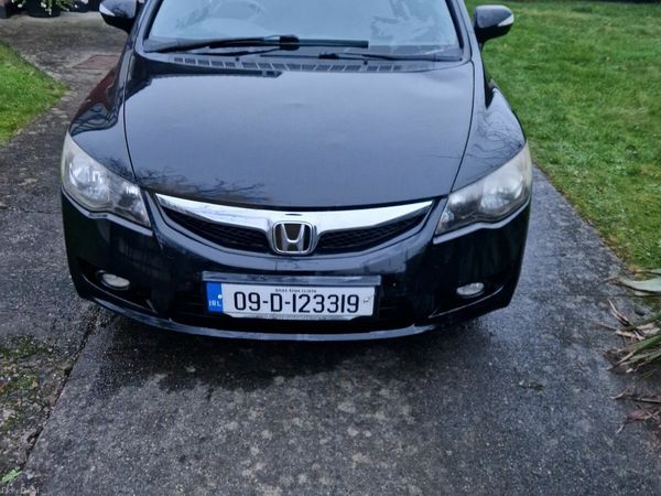 Honda Civic Saloon, Petrol Hybrid, 2009, Black