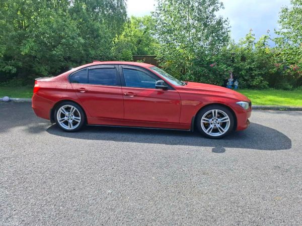 BMW 3-Series Saloon, Diesel, 2013, Red