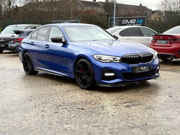 BMW 3-Series Saloon, Petrol Hybrid, 2020, Blue