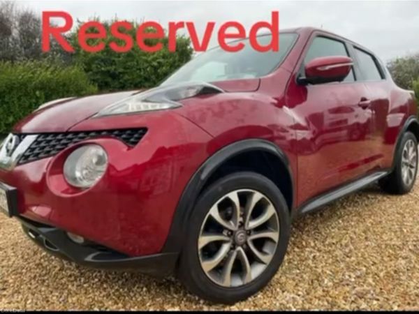 Nissan Juke SUV, Diesel, 2017, Red