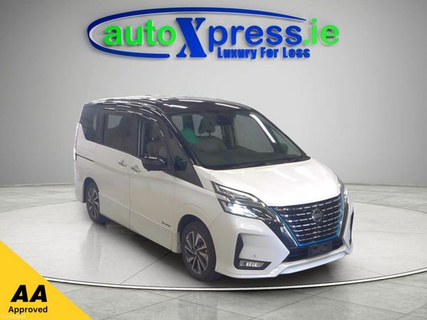 Nissan Serena MPV, Petrol Hybrid, 2020, White