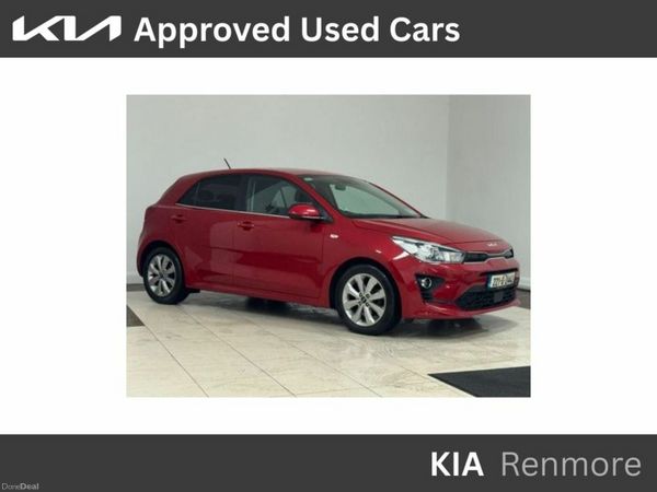 Kia Rio Hatchback, Petrol, 2022, Red