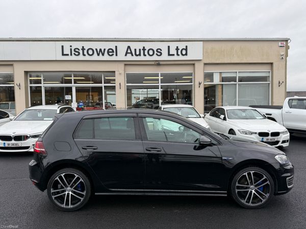 Volkswagen Golf Hatchback, Petrol Plug-in Hybrid, 2016, Black